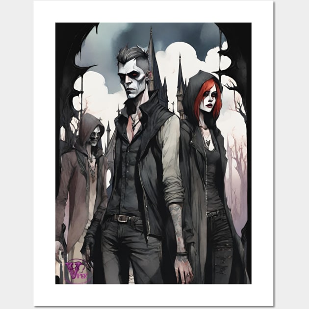 Goths Wall Art by Viper Unconvetional Concept